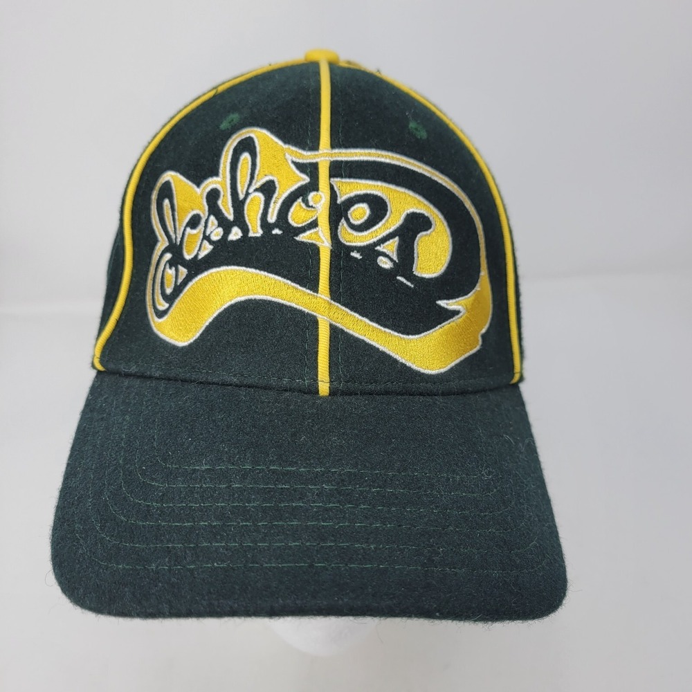 DC Shoes Hat Mens Fitted‎ Extra Large Green Wool Baseball Cap Skater Cali Adult
